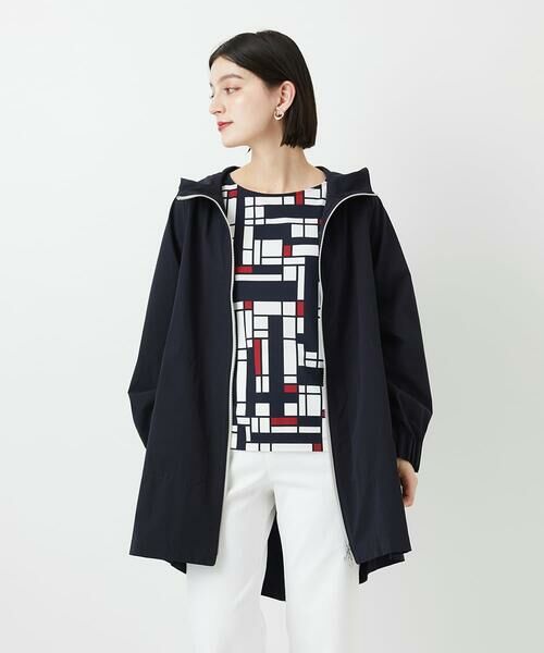 Maison de CINQ / メゾン ドゥ サンク その他アウター | 4WAYタフタフーデッドコート | 詳細1