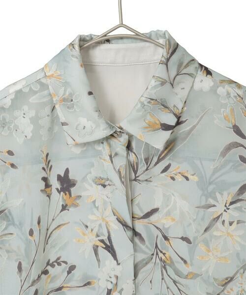 Maison de CINQ / メゾン ドゥ サンク シャツ・ブラウス | フラワープリントシアーブラウス | 詳細15