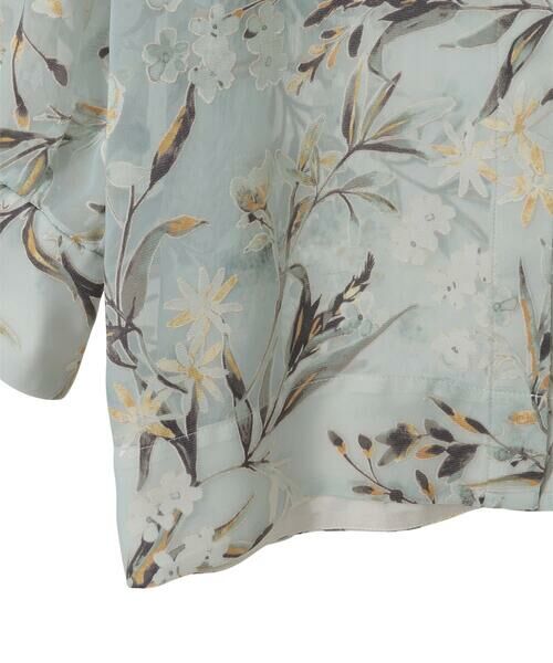 Maison de CINQ / メゾン ドゥ サンク シャツ・ブラウス | フラワープリントシアーブラウス | 詳細18