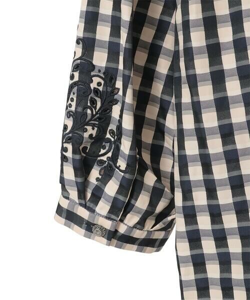 Maison de CINQ / メゾン ドゥ サンク シャツ・ブラウス | [セットアップ対応]シャンブレーチェックブラウス | 詳細18