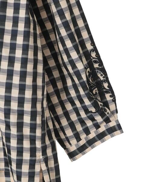 Maison de CINQ / メゾン ドゥ サンク シャツ・ブラウス | [セットアップ対応]シャンブレーチェックブラウス | 詳細20