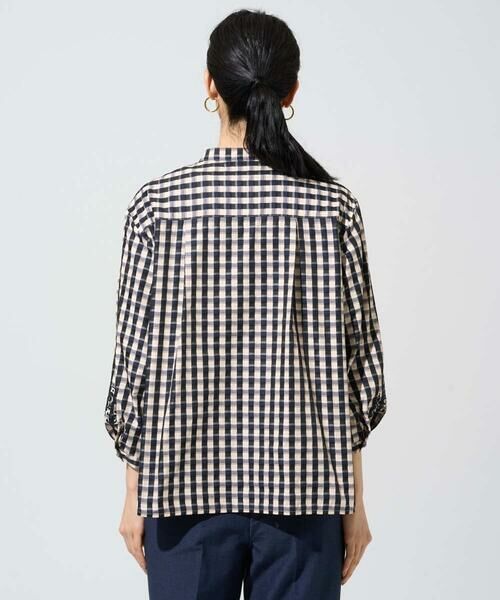 Maison de CINQ / メゾン ドゥ サンク シャツ・ブラウス | [セットアップ対応]シャンブレーチェックブラウス | 詳細4