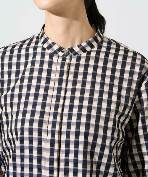 Maison de CINQ / メゾン ドゥ サンク シャツ・ブラウス | [セットアップ対応]シャンブレーチェックブラウス | 詳細5