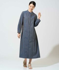 Maison de CINQ / メゾン ドゥ サンク ロング・マキシ丈ワンピース | バンドカラーシャツワンピース