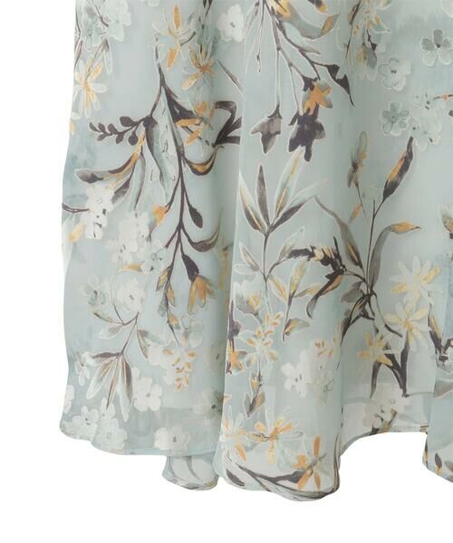 Maison de CINQ / メゾン ドゥ サンク ロング・マキシ丈スカート | ［セットアップ対応］フラワープリントシアースカート | 詳細12