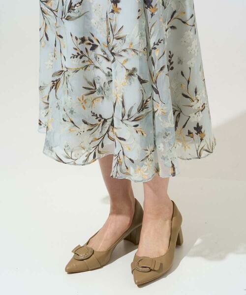 Maison de CINQ / メゾン ドゥ サンク ロング・マキシ丈スカート | ［セットアップ対応］フラワープリントシアースカート | 詳細20