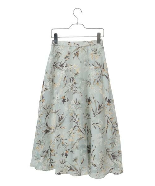 Maison de CINQ / メゾン ドゥ サンク ロング・マキシ丈スカート | ［セットアップ対応］フラワープリントシアースカート | 詳細9