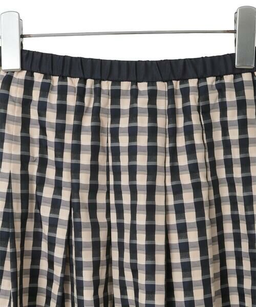 Maison de CINQ / メゾン ドゥ サンク ロング・マキシ丈スカート | [セットアップ対応]シャンブレーチェックスカート | 詳細20