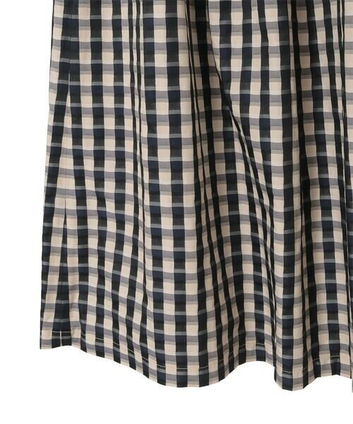 Maison de CINQ / メゾン ドゥ サンク ロング・マキシ丈スカート | [セットアップ対応]シャンブレーチェックスカート | 詳細21