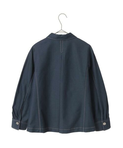 Maison de CINQ / メゾン ドゥ サンク セットアップ | [セットアップ対応]ジャージーデニムライクジャケット | 詳細1