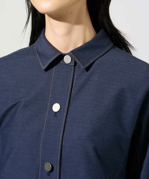 Maison de CINQ / メゾン ドゥ サンク セットアップ | [セットアップ対応]ジャージーデニムライクジャケット | 詳細12