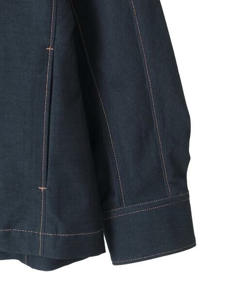Maison de CINQ / メゾン ドゥ サンク セットアップ | [セットアップ対応]ジャージーデニムライクジャケット | 詳細3