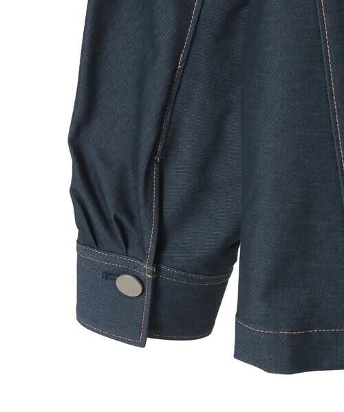 Maison de CINQ / メゾン ドゥ サンク セットアップ | [セットアップ対応]ジャージーデニムライクジャケット | 詳細4