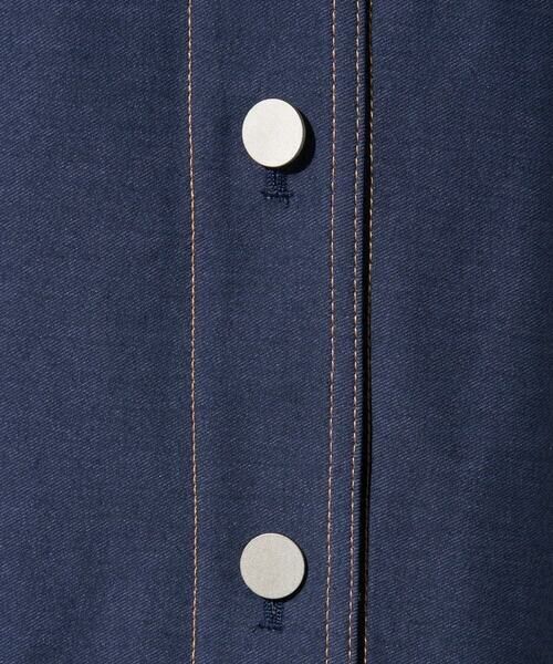 Maison de CINQ / メゾン ドゥ サンク ベスト | [セットアップ対応]ジャージーデニムライクジレ | 詳細9