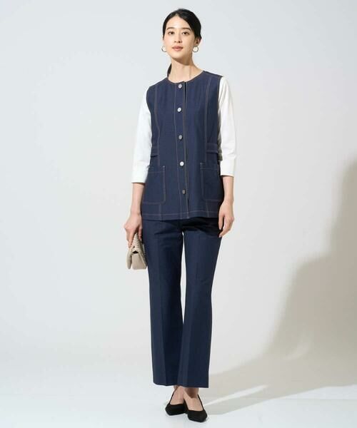 Maison de CINQ / メゾン ドゥ サンク カットソー | フラワー刺繍カットソー | 詳細19