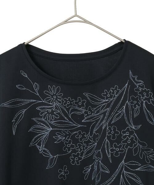 Maison de CINQ / メゾン ドゥ サンク カットソー | フラワー刺繍カットソー | 詳細23