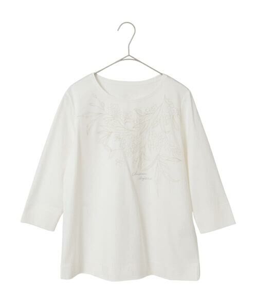 Maison de CINQ / メゾン ドゥ サンク カットソー | フラワー刺繍カットソー | 詳細27