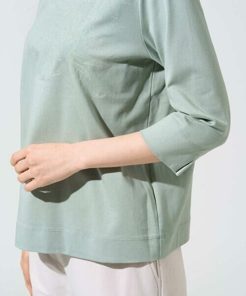 Maison de CINQ / メゾン ドゥ サンク カットソー | フラワー刺繍カットソー | 詳細8