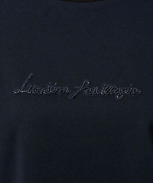 Maison de CINQ / メゾン ドゥ サンク カットソー | ビジューロゴカットソー | 詳細10