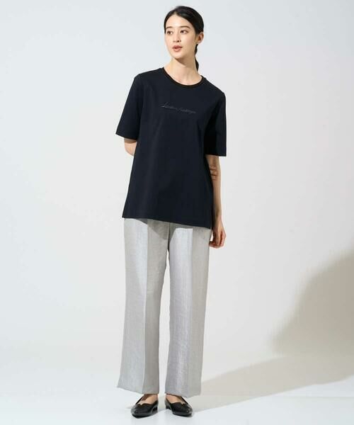 Maison de CINQ / メゾン ドゥ サンク カットソー | ビジューロゴカットソー | 詳細18