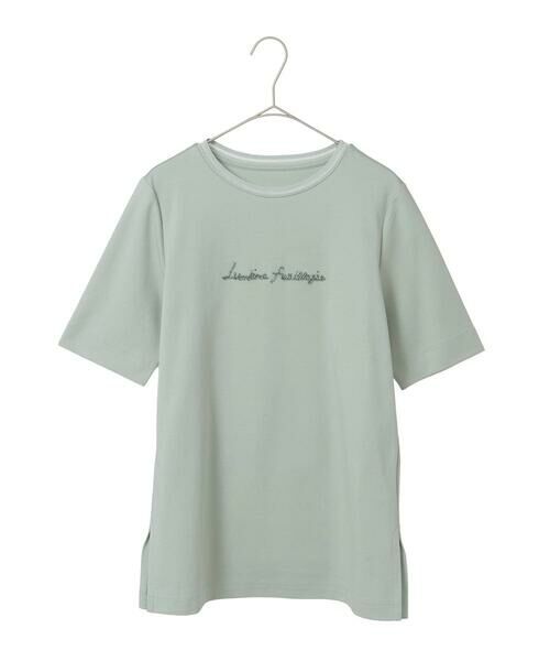 Maison de CINQ / メゾン ドゥ サンク カットソー | ビジューロゴカットソー | 詳細21