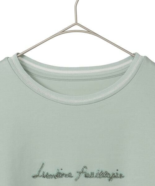 Maison de CINQ / メゾン ドゥ サンク カットソー | ビジューロゴカットソー | 詳細23