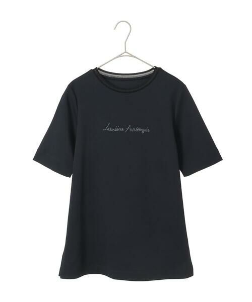 Maison de CINQ / メゾン ドゥ サンク カットソー | ビジューロゴカットソー | 詳細28