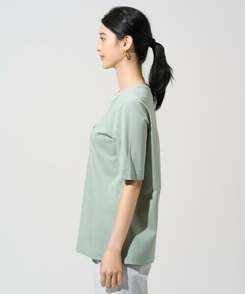 Maison de CINQ / メゾン ドゥ サンク カットソー | ビジューロゴカットソー | 詳細4