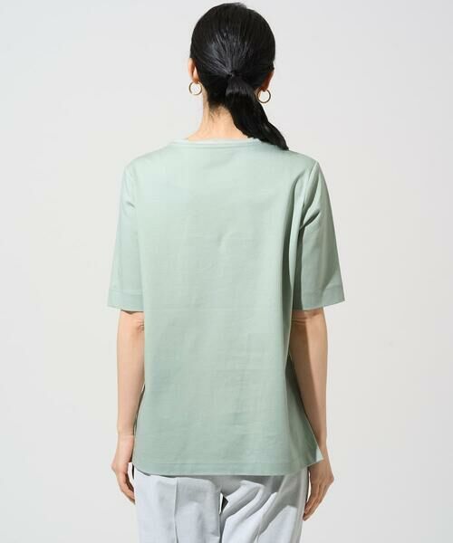 Maison de CINQ / メゾン ドゥ サンク カットソー | ビジューロゴカットソー | 詳細5