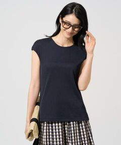 Maison de CINQ / メゾン ドゥ サンク カットソー | フレンチスリーブリブカットソー