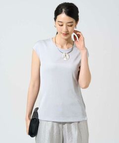 Maison de CINQ / メゾン ドゥ サンク カットソー | フレンチスリーブリブカットソー