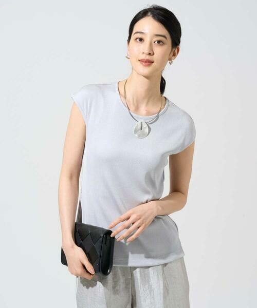 Maison de CINQ / メゾン ドゥ サンク カットソー | フレンチスリーブリブカットソー | 詳細1