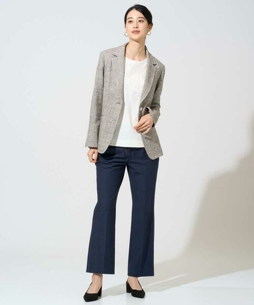 Maison de CINQ / メゾン ドゥ サンク チノ・ワークパンツ | [セットアップ対応]ジャージーデニムライクパンツ | 詳細14