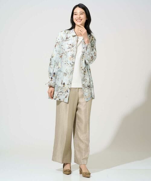 Maison de CINQ / メゾン ドゥ サンク チノ・ワークパンツ | ワッシャーサテンセミワイドパンツ | 詳細10