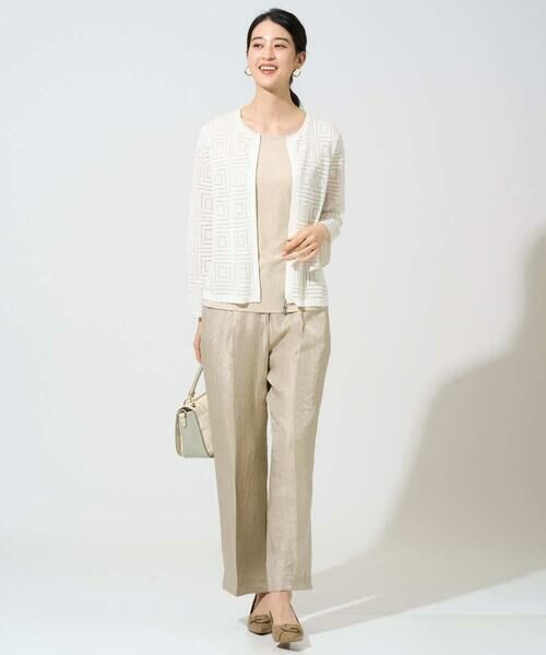 Maison de CINQ / メゾン ドゥ サンク チノ・ワークパンツ | ワッシャーサテンセミワイドパンツ | 詳細13