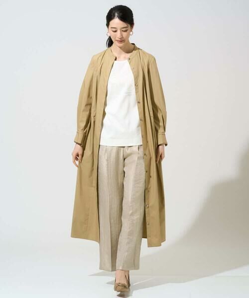 Maison de CINQ / メゾン ドゥ サンク チノ・ワークパンツ | ワッシャーサテンセミワイドパンツ | 詳細15