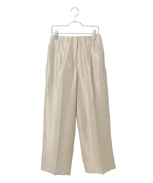 Maison de CINQ / メゾン ドゥ サンク チノ・ワークパンツ | ワッシャーサテンセミワイドパンツ | 詳細17