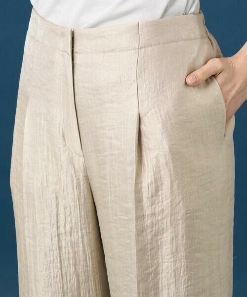 Maison de CINQ / メゾン ドゥ サンク チノ・ワークパンツ | ワッシャーサテンセミワイドパンツ | 詳細9