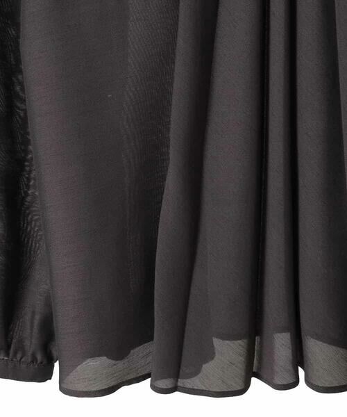 Maison de CINQ / メゾン ドゥ サンク シャツ・ブラウス | 【小さいサイズ】スタンドカラーかまぼこプリーツブラウス | 詳細23