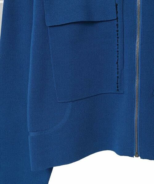 Maison de CINQ / メゾン ドゥ サンク カーディガン・ボレロ | 【小さいサイズ】ステッチアクセントミラノリブカーディガン | 詳細13