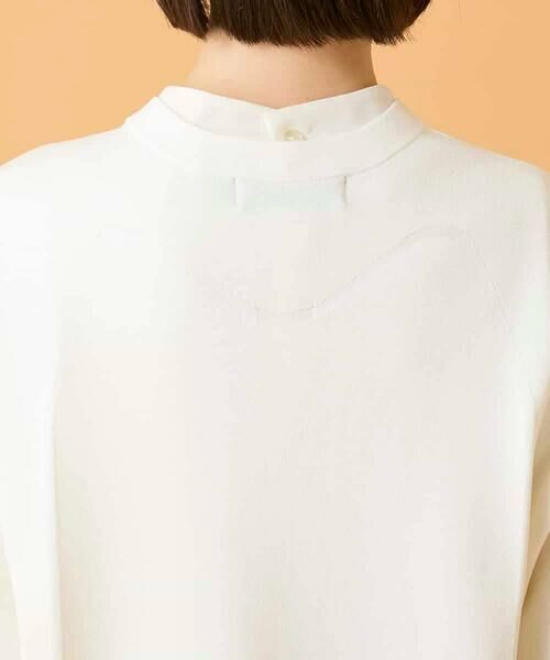 Maison de CINQ / メゾン ドゥ サンク カーディガン・ボレロ | 【小さいサイズ】ステッチアクセントミラノリブカーディガン | 詳細22