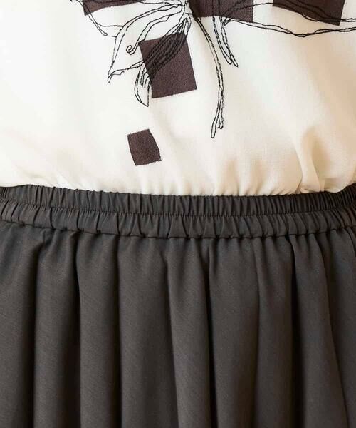 Maison de CINQ / メゾン ドゥ サンク ロング・マキシ丈スカート | 【小さいサイズ】かまぼこプリーツスカート | 詳細5