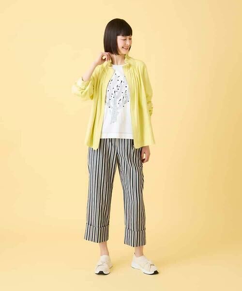 Maison de CINQ / メゾン ドゥ サンク セットアップ | 【小さいサイズ】ナチュラルワッシャーギャザーライトブルゾン | 詳細19