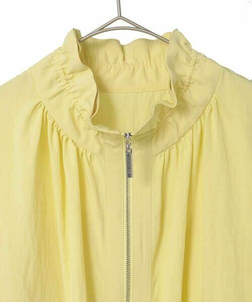 Maison de CINQ / メゾン ドゥ サンク セットアップ | 【小さいサイズ】ナチュラルワッシャーギャザーライトブルゾン | 詳細30