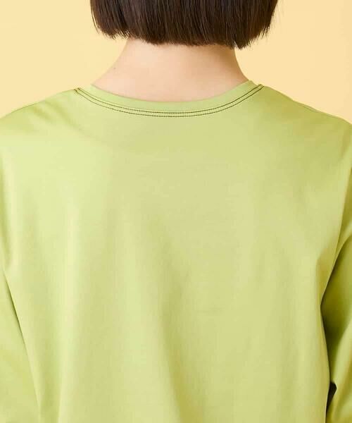 Maison de CINQ / メゾン ドゥ サンク カットソー | 【小さいサイズ】サボテン刺繍コットンTシャツ | 詳細7