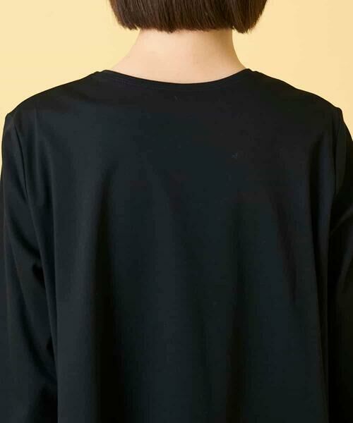 Maison de CINQ / メゾン ドゥ サンク カットソー | 【小さいサイズ】フローラルタイポTシャツ | 詳細6