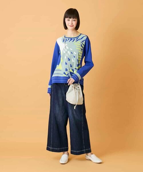 Maison de CINQ / メゾン ドゥ サンク その他パンツ | 【小さいサイズ】ステッチポイントストレッチデニムパンツ | 詳細12