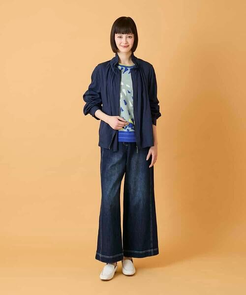 Maison de CINQ / メゾン ドゥ サンク その他パンツ | 【小さいサイズ】ステッチポイントストレッチデニムパンツ | 詳細14