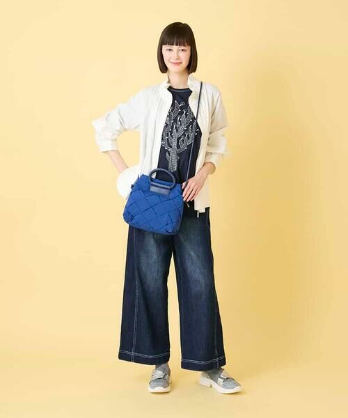 Maison de CINQ / メゾン ドゥ サンク その他パンツ | 【小さいサイズ】ステッチポイントストレッチデニムパンツ | 詳細16