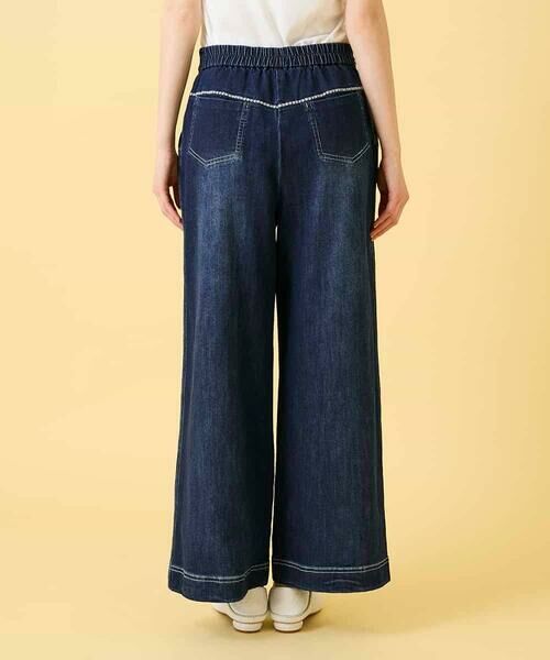 Maison de CINQ / メゾン ドゥ サンク その他パンツ | 【小さいサイズ】ステッチポイントストレッチデニムパンツ | 詳細3